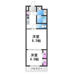 プランドール天王寺SOUTHの物件間取画像